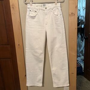 Citizens of humanity White Denim Pants